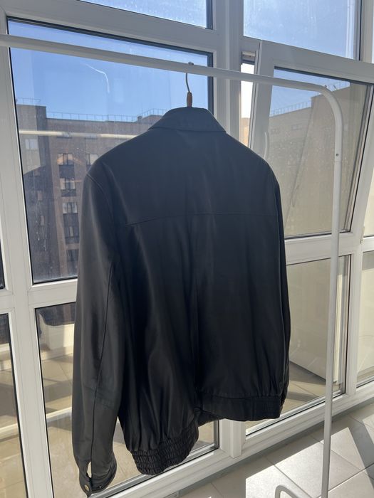 Кожаная куртка мужская