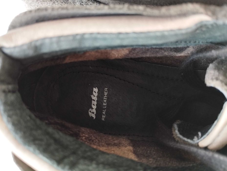 Мъжки боти Bata от естествена кожа, №41