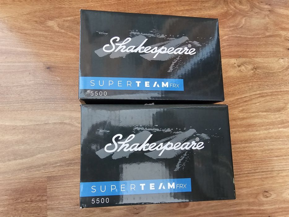 2 mulinete Shakespeare Superteam Feeder Frx 5500