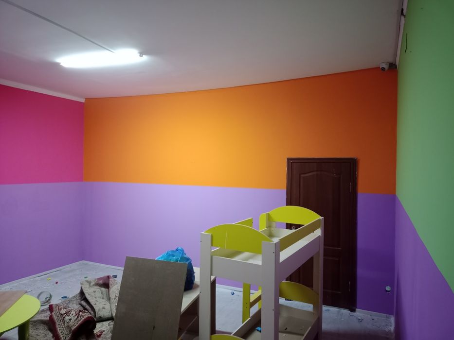 Покраска стен актау