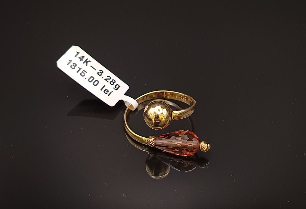 Inel Damă Aur 14 K  3,28 gr