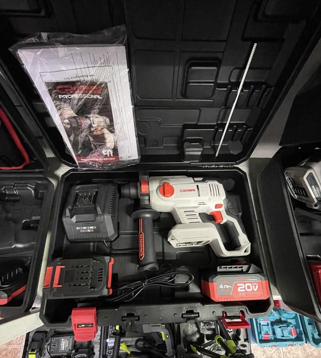 Перфоратор Краун, Crown, перфоратор