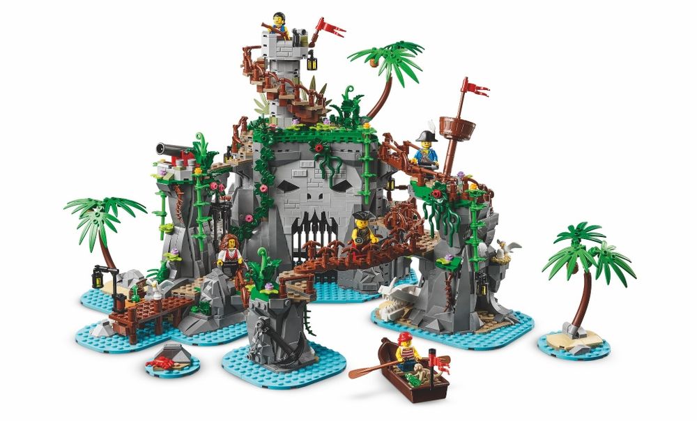 Lego 910038 Ominous Isle bricklink set lego пирати