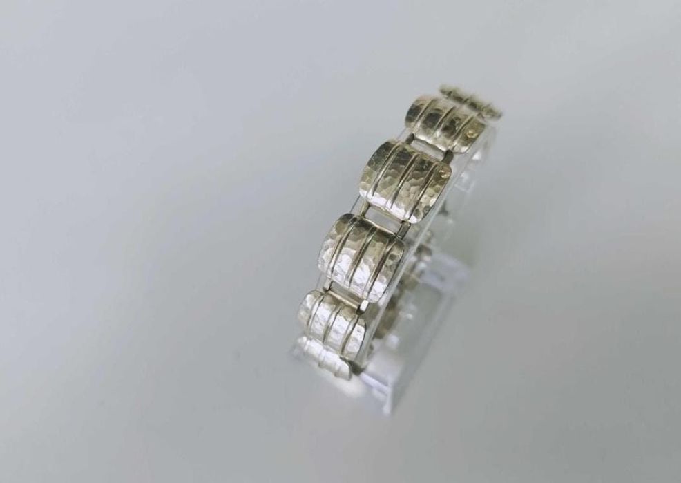 Veche bratara placata cu argint