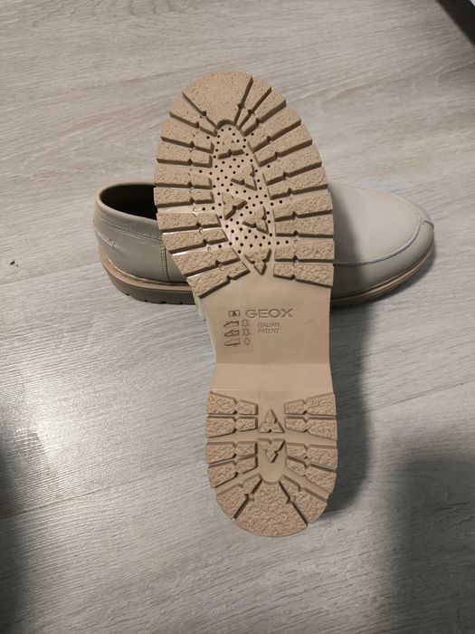 Geox Respira Bleyze Premium дамски бежови мокасини ,номер 41