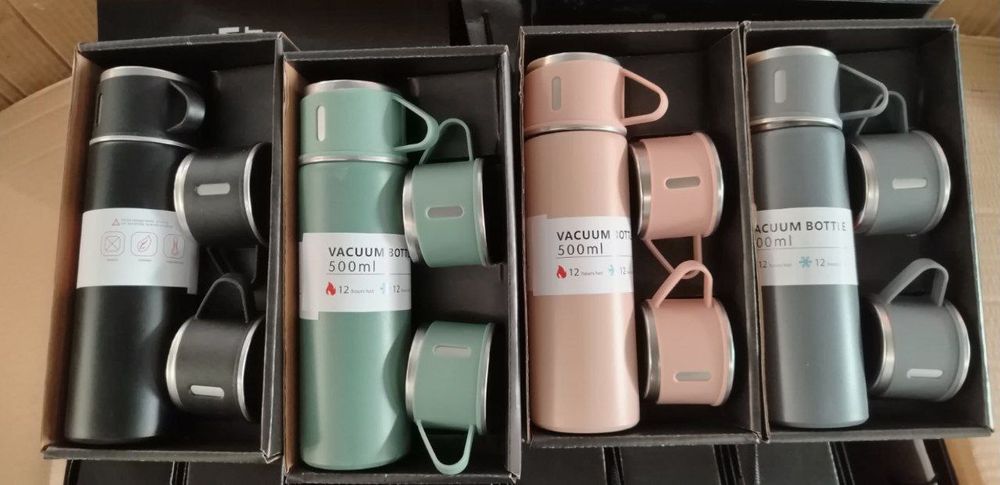 Choy termos. zanglamaydigan poʻlat material