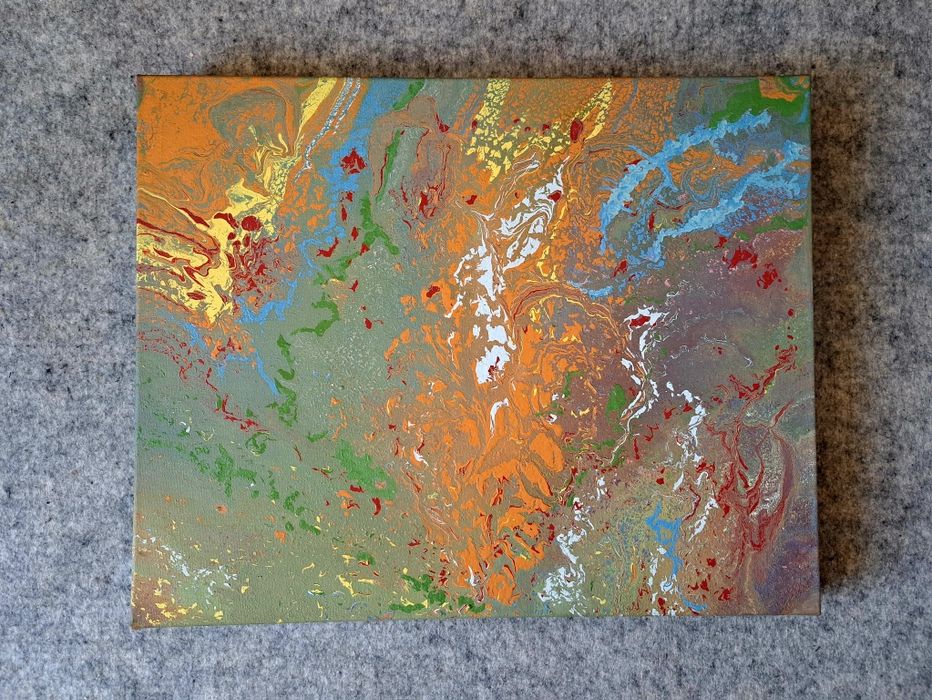 Картины красками на холсте