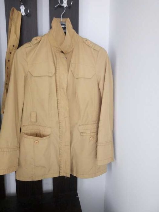 Pardesiu design italian - Luxury Gil Santucci – bej camel – măsura 50