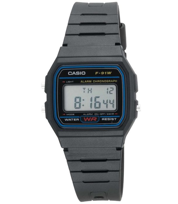 Casio F-91W-1.Оригинален Часовник Касио F-91W QQ Класически Модели Q&Q
