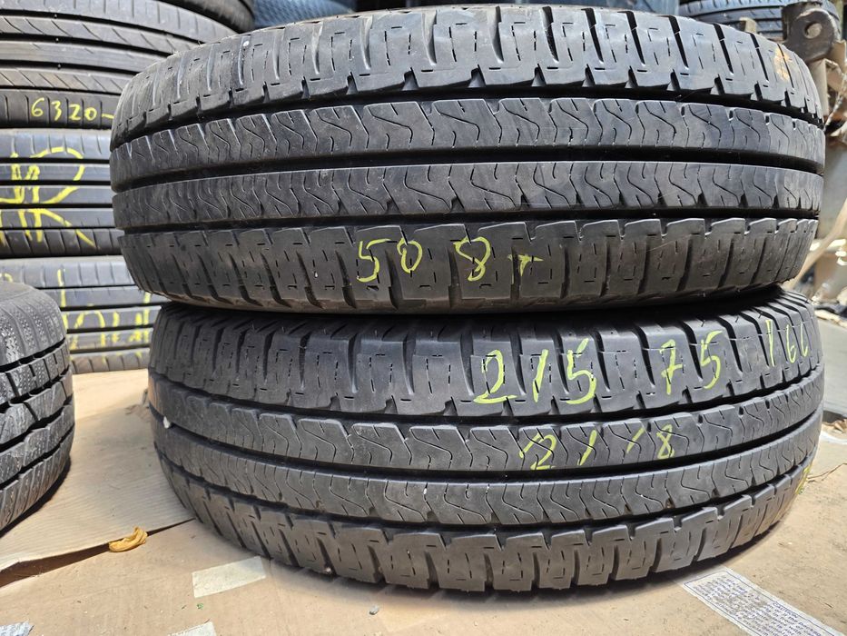 2бр Летни гуми за бус 215 75 16 С - Michelin