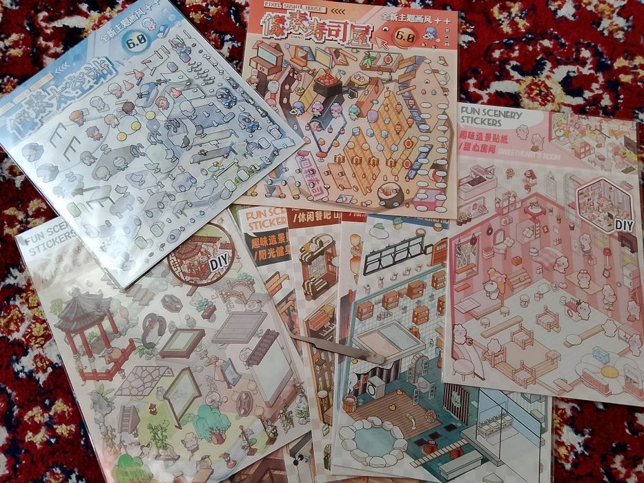 Наклейки Румбокс набор