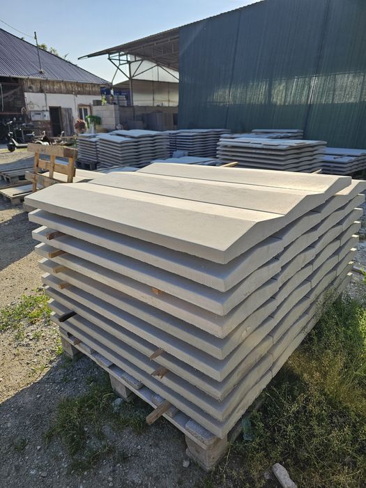 Coame/capace de gard din beton vibropresat-Precizie CNC