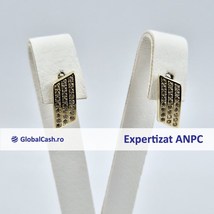 Cercei din aur de 14k, 3.31g | GlobalCash.ro #DR113813