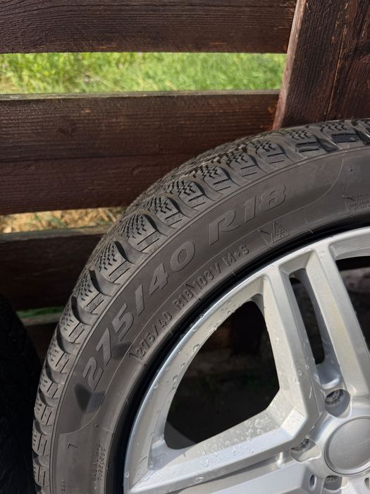 Jante aliaj cu anvelope Pirelli in 2-ua latimi