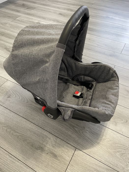 Carucior copii 3 in 1 Boston Grey Jeans