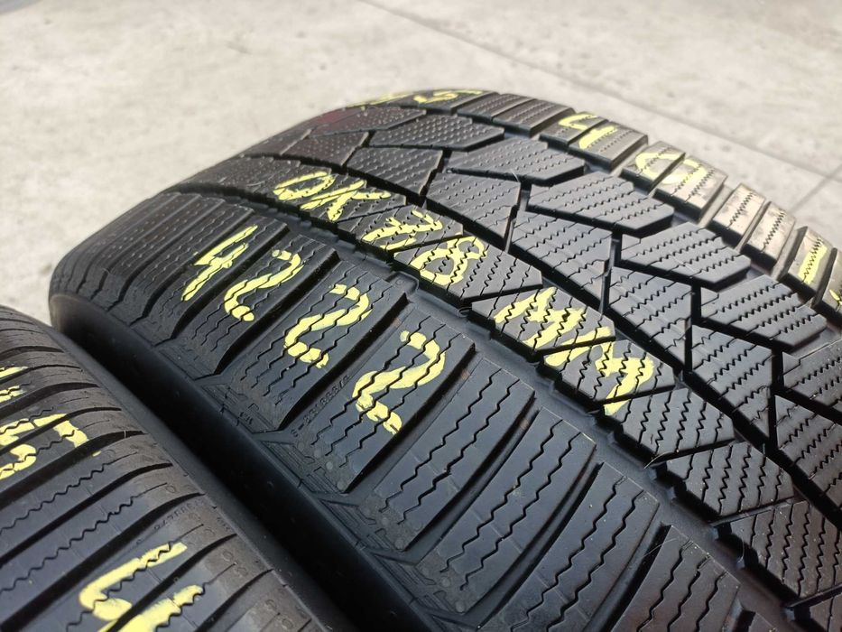 Doua anvelope iarna 245 40 19 continental wintercontact TS 860S 7,8 mm