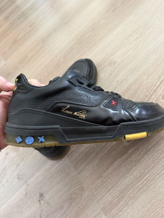 Louis Vuitton LV Trainer Black Leather – Originali / Luxury Sneakers