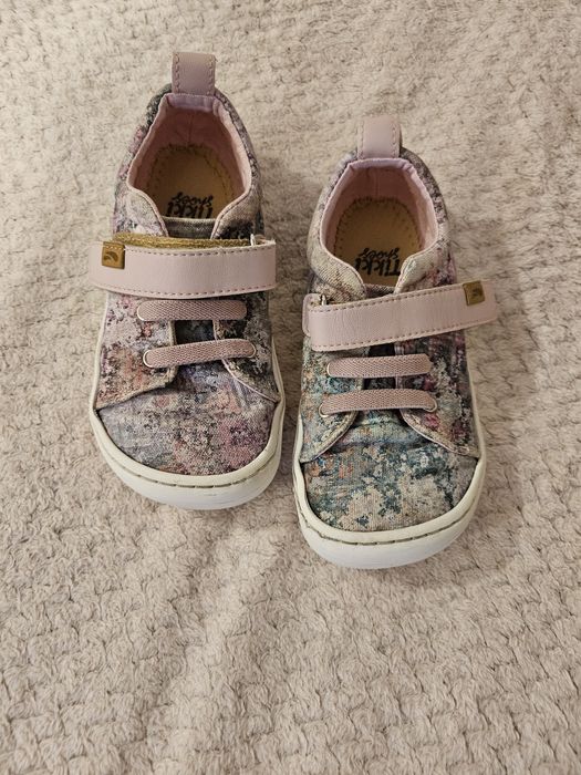 Pantofi barefoot vegani Tikki Harlequin Rust marimea 25