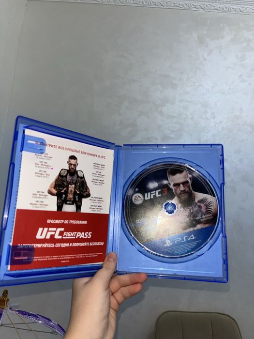 UFC 3 PS4 - оригинальный диск