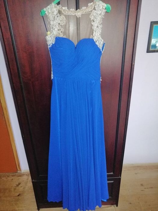 Официална дамска рокля от шифон