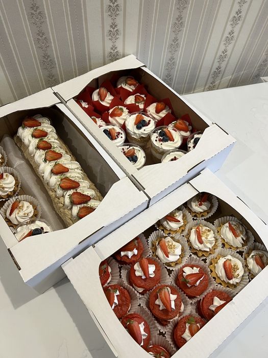 Чайные сеты пирожные торты