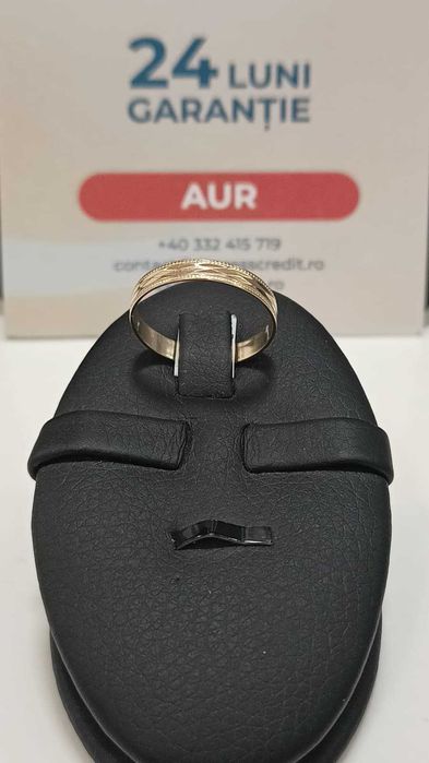 [AG24] Verigheta aur 14K 2.19gr B.45262.1-Garantie 2 ani!