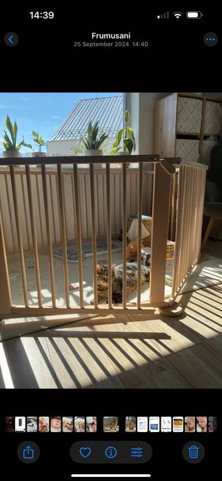 Tarc de joaca din lemn