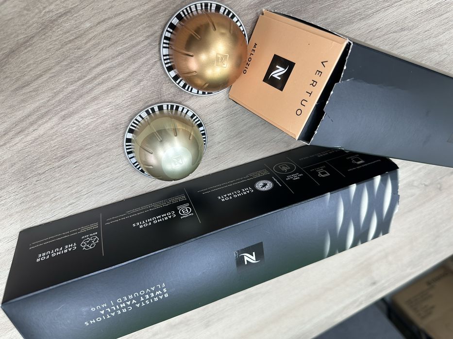 Кафемашина Nespresso Vertuo Pop+ капсули
