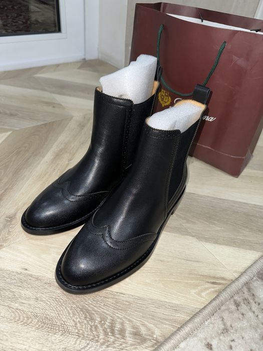 Женские сапоги без начоса loro piana