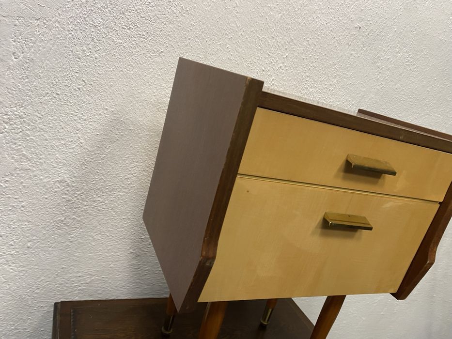 Датски винтидж шкафчета 2 бр mid century 1950 те Дания