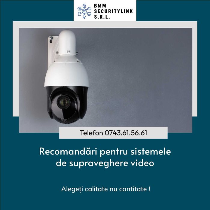 Servicii IT /camere supraveghere video/ sisteme alarmă/videointerfoane