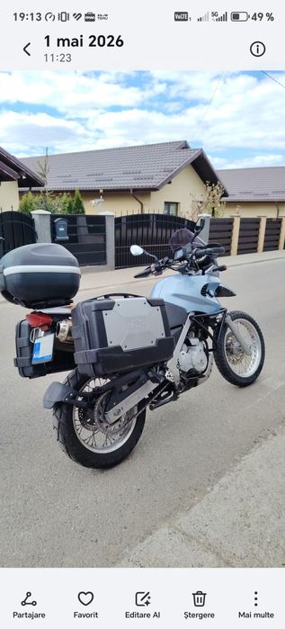 BMW F650 GS abs 2000 luna iulie