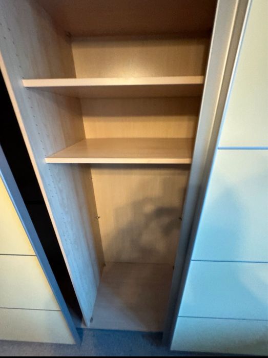 Dressing/Dulap 328/216/66 cm 4 usi culisante crem