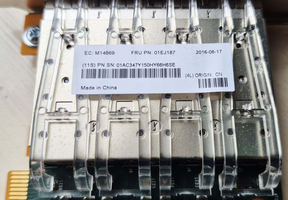 Adaptor placa retea IBM Lenovo EMULEX  4 Port 16GB Fibre Channel HBA