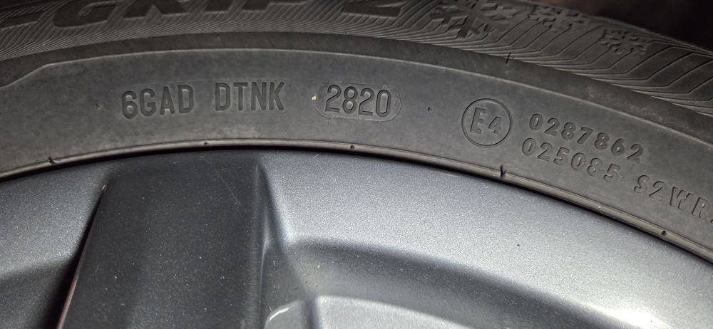 RENAUT ZOE Джанти със зимни гуми 185/65/15 6J ET38 4x100 ЦО60 ДОТ2820