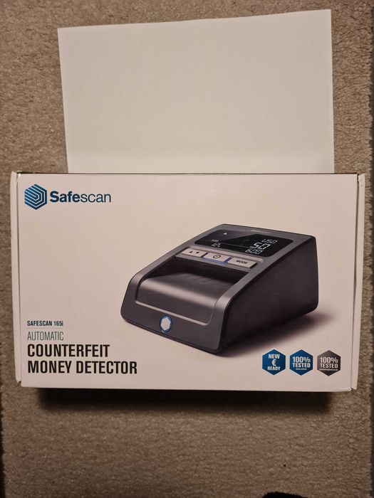 Детектор за фалшиви банкноти Safescan