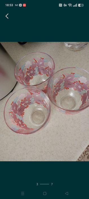 Салатницы стаканы ножи