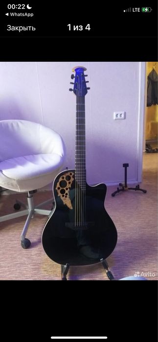 Гитара Ovation GC178LX Elite 2007 г. (USA)