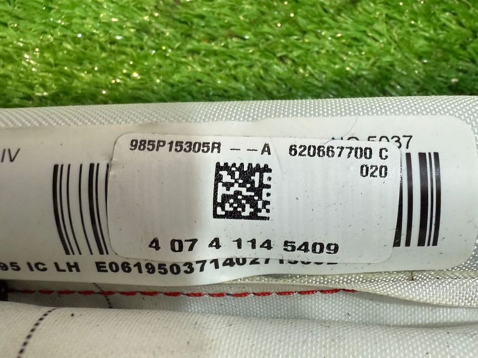 AIRBAG CORTINA STANGA RENAULT MEGANE III B95 1.6 DIESEL 2014 COD OEM 985P15305R 40741145409 2008-2016