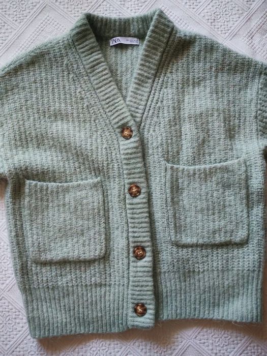 Cardigan Zara mărimea S supradimensionat