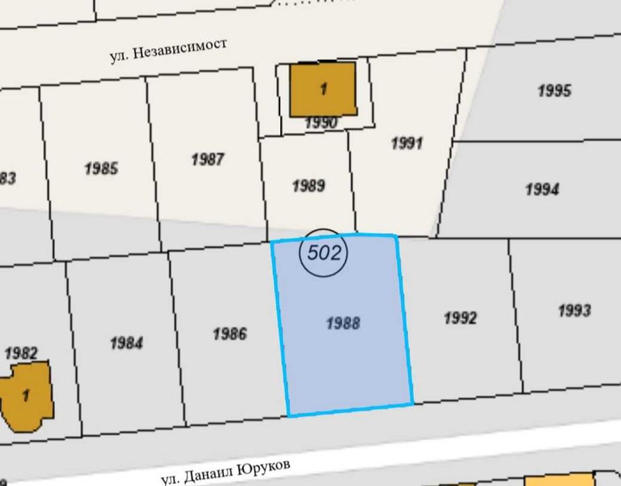 Продава парцел в регулация