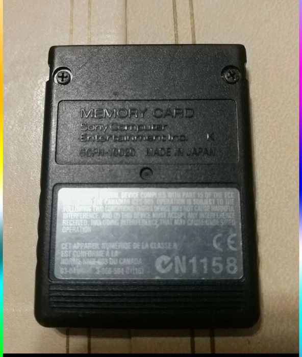 Memory card ps2 modat