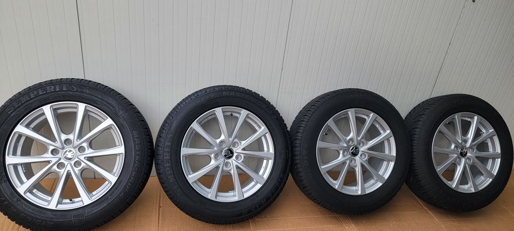 Jante 17 cu anvelope de iarna 215 65 17 skoda kodiaq,vw tiguan,audi q3