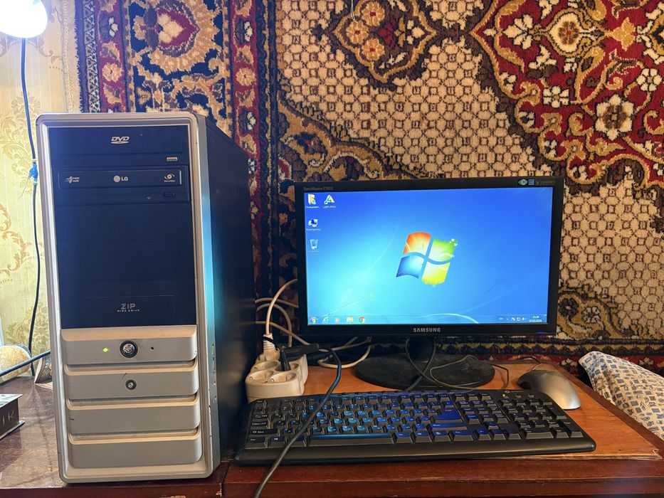 Сборка 2 ядра intel core duo + монитор