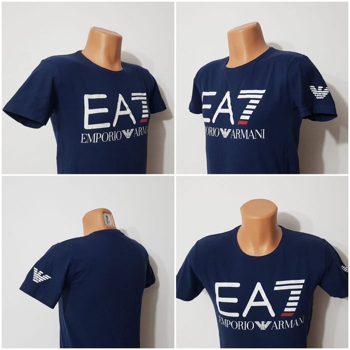 Tricou EA7 Emporio Armani din bumbac, mărimea S unisex