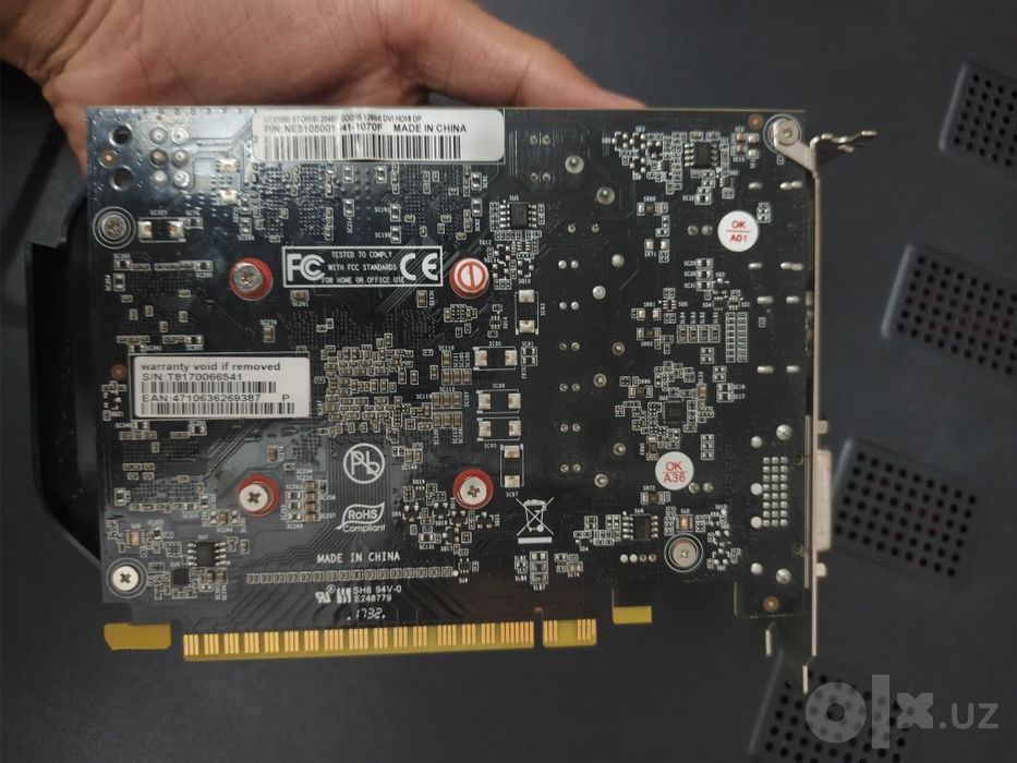 Видеокарта GTX 1050