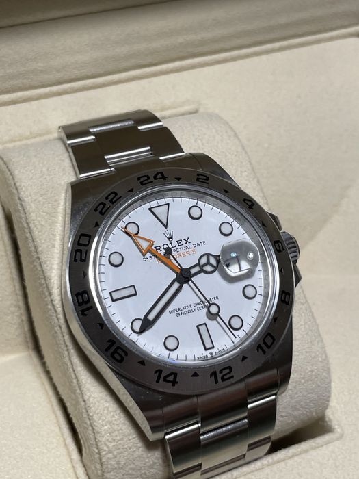 Часовник Rolex Explorer ll Polar Dial