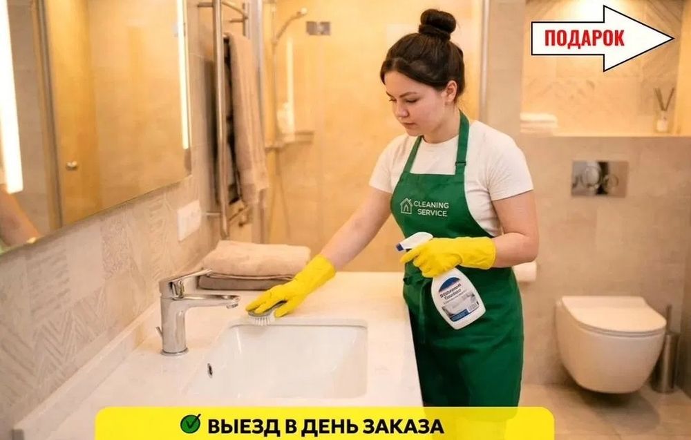 Уборка квартир и домов. Клининг. Мытьё окон