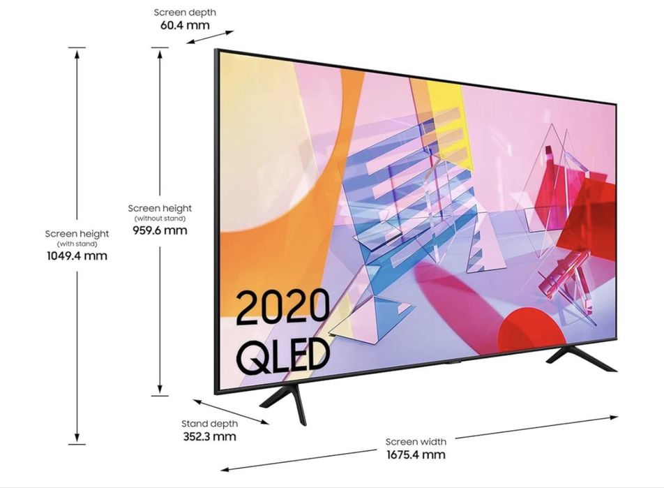 Samsung QLED 4k 189cm 75Q60T