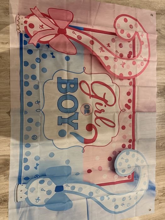 Комплект винил, балони и аксесоари за baby shower